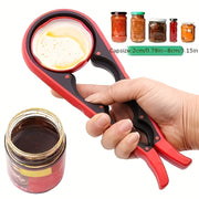 Plastic Can Opener with Non-Slip Grip for Kitchen and Beer Bottles