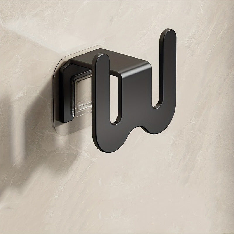 Wall-Mounted Shoe Organizer No-Drill Installation Space-Saving for Bathroom RV Dorm