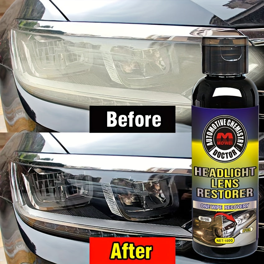 Automotive Clay Headlight Restoration Kit All-in-One Scratch Removal