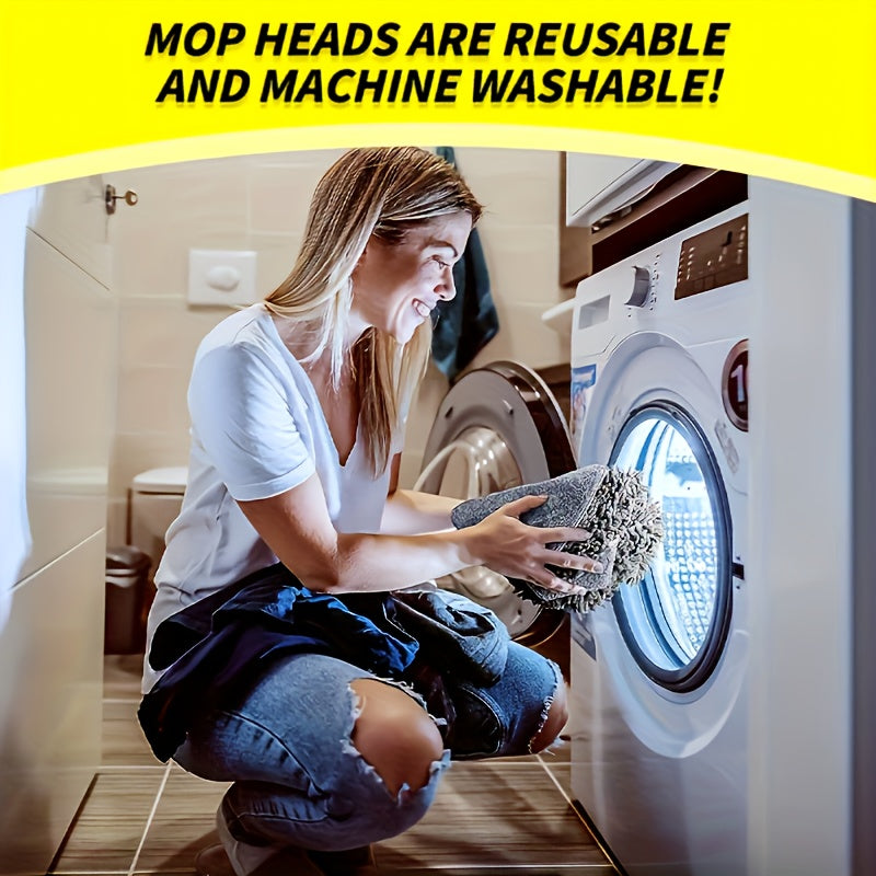 Microfiber Dusters Set with Extension Pole, Bendable Head, Reusable