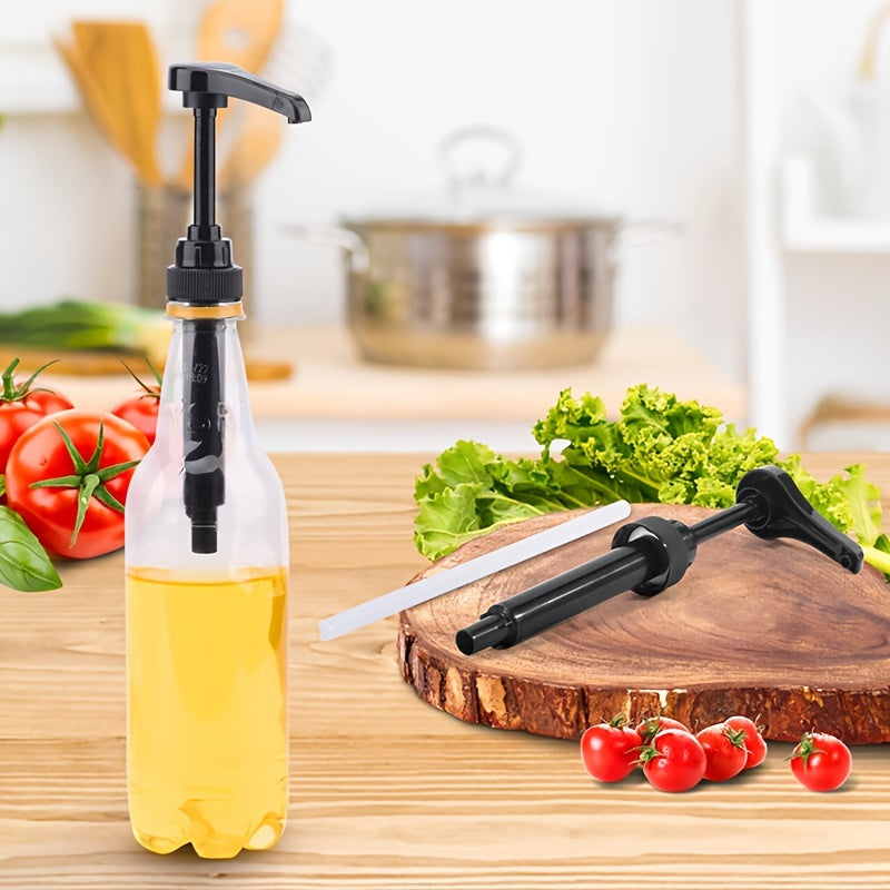 2 piezas de dispensador de bomba para botellas de jarabe de café, especias y aceite de 25.4 Oz