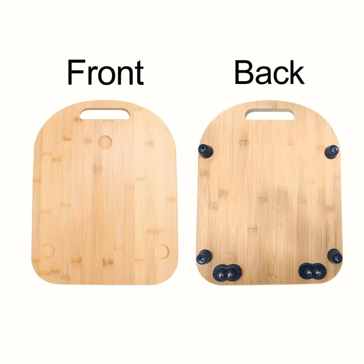 Wooden Slide for Food Processor with Fast-Gliding Roller Board, Durable Kitchen Accessory