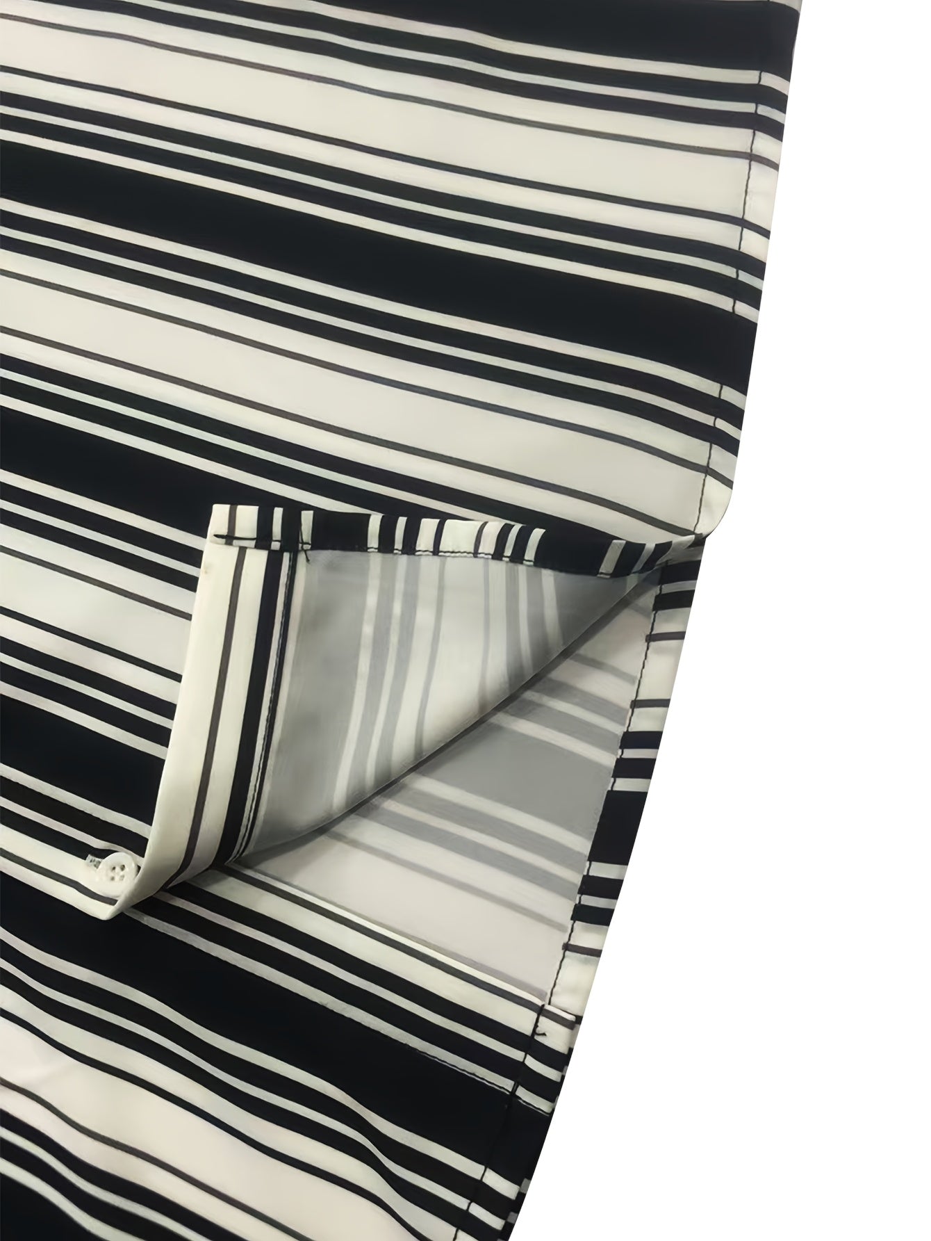 Men's Casual Geometric Polyester Outfit with Lapel Collar for Fall