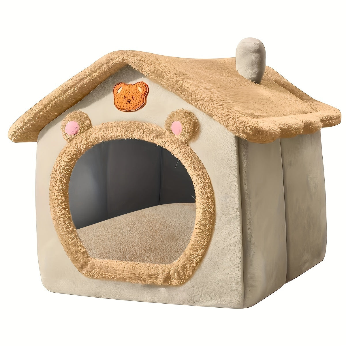 Small Cat and Dog Kennel House Four Seasons Washable Disassemblable Winter Warm Pet Shelter