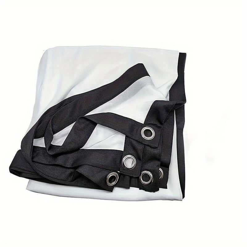 Портативный 4K HD складной проекционный экран для внутреннего и наружного использования, против морщин, соотношение сторон 16:9, размер 152 см - 381 см