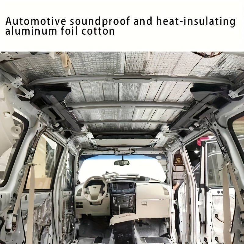 Car Soundproof Heat Insulation Pad for Doors and Engine Covers Aluminum Heat Shield