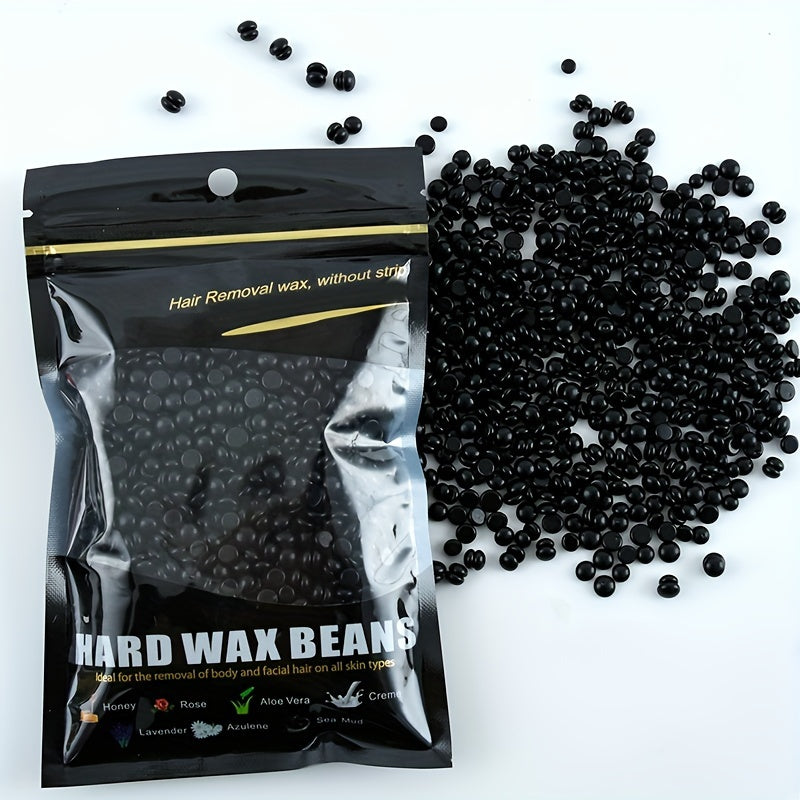 Unisex Hard Wax Beans 100g Hypoallergenic Honey-Based for Hair Removal