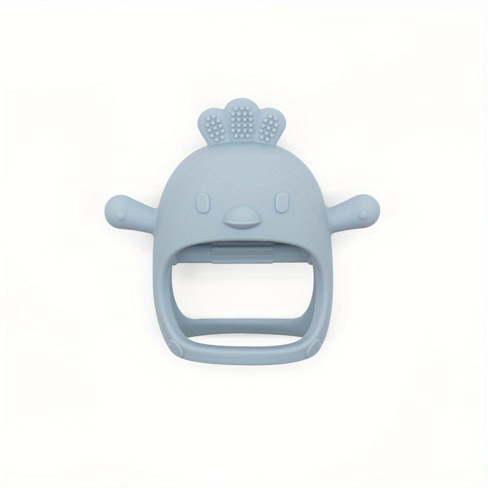 3 oydan oshgan bolalar uchun silikon tishlash o'yinchoqlari, chaynash va so'rish uchun ideal, BPA-free tushirishga qarshi qo'lqoplar, tish og'rig'ini tinchlantirish uchun.