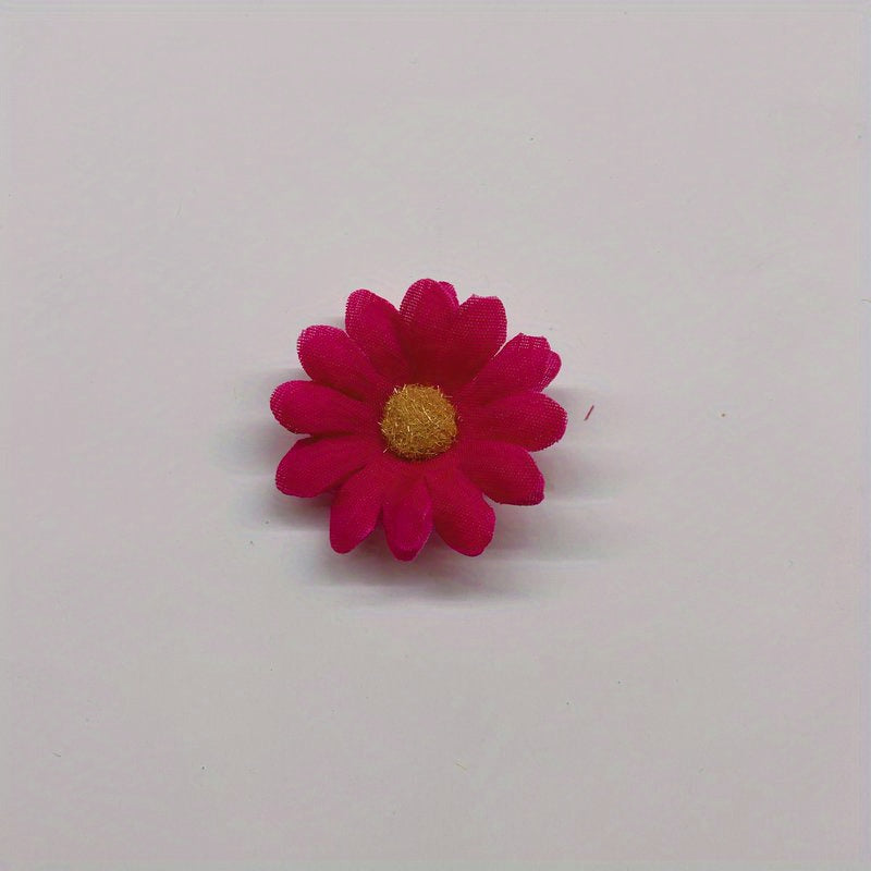 Artificial Daisy Flowers 100/200 Pieces 4cm Sunflower Heads for Decor