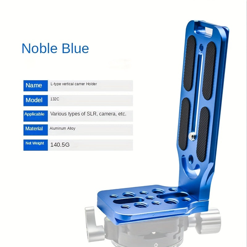 Waterproof Metal DSLR Camera L Bracket with 1/4 Inch Screw and Quick Release Plate