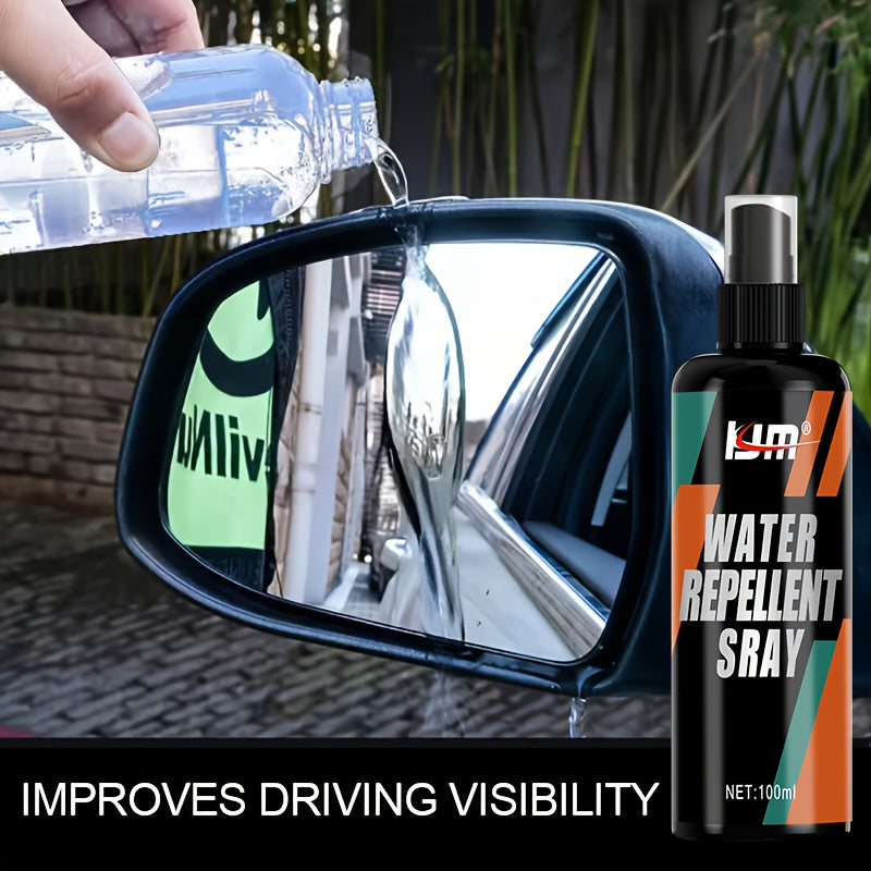 Spray repelente al agua hidrofóbico de 100 ml para parabrisas, espejos y cristales de coche