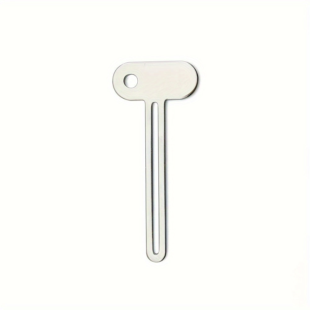 Stainless Steel Toothpaste Squeezer Manual Tube Dispenser Bathroom Accessory
