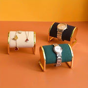 Exhibidor de joyería para pulseras y relojes con almacenamiento y accesorios