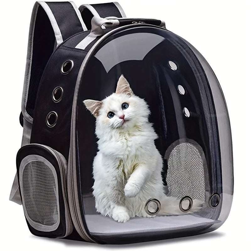 Transparent Breathable Space Capsule Pet Carrier Backpack for Hiking Travel