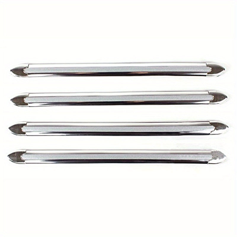 Paquete de 4 protectores de parachoques anticolisión para coche SUV, duraderos, en negro