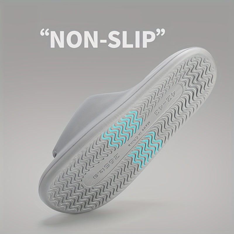 Uniseks EVA shippalari och oyoqli slip-on ichki tekis sandalki yozgi vannaxonasi poyabzali