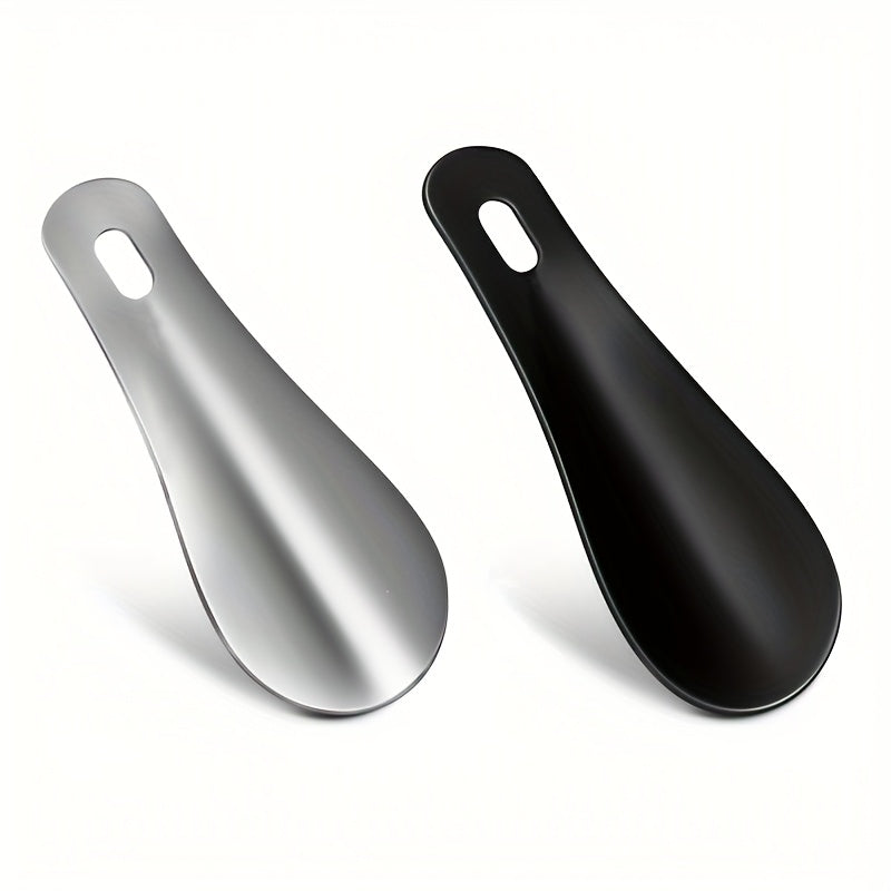 Mini Steel Shoe Horn for Men Women Kids, Travel Size 10.3cm Durable