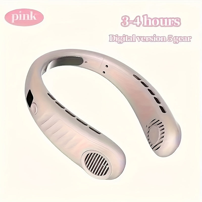 Mini USB Rechargeable Portable Fan with Adjustable Speeds and Quiet Operation for Travel Home Gym Beach