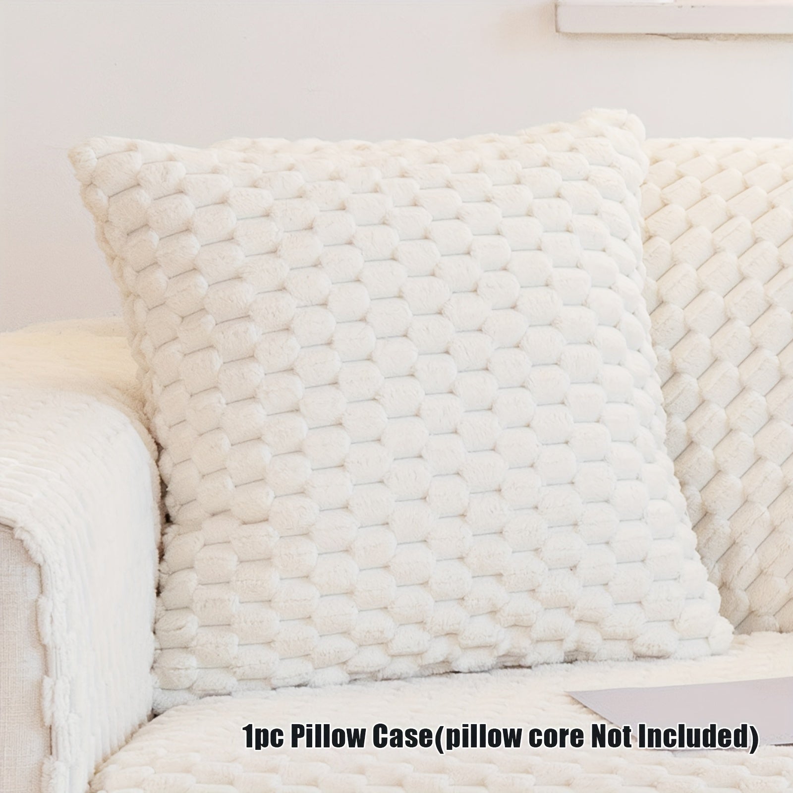 Honeycomb velur divan qoplamasi, barcha xonalar uchun uy hayvonlariga qulay mebel himoyachisi.