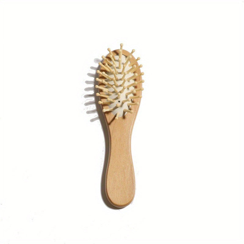 Baby Care Set with Baby Shampoo Brush Massage Lotus Wool Maple Flat Comb and Head Massage Tool