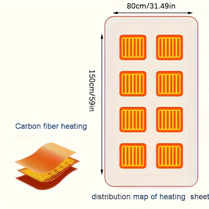 Uniseks Flanel USB issiq yostiq, ofis sayohati uchun bitta issiq sharf