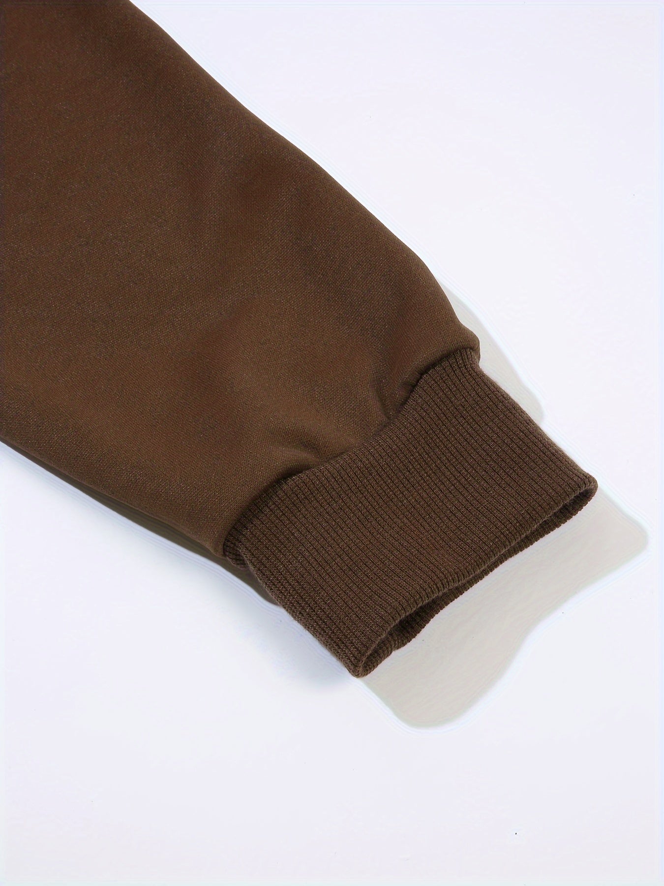 Plus Size Women's Casual Print Pullover Sweatshirt Long Sleeve Crew Neck