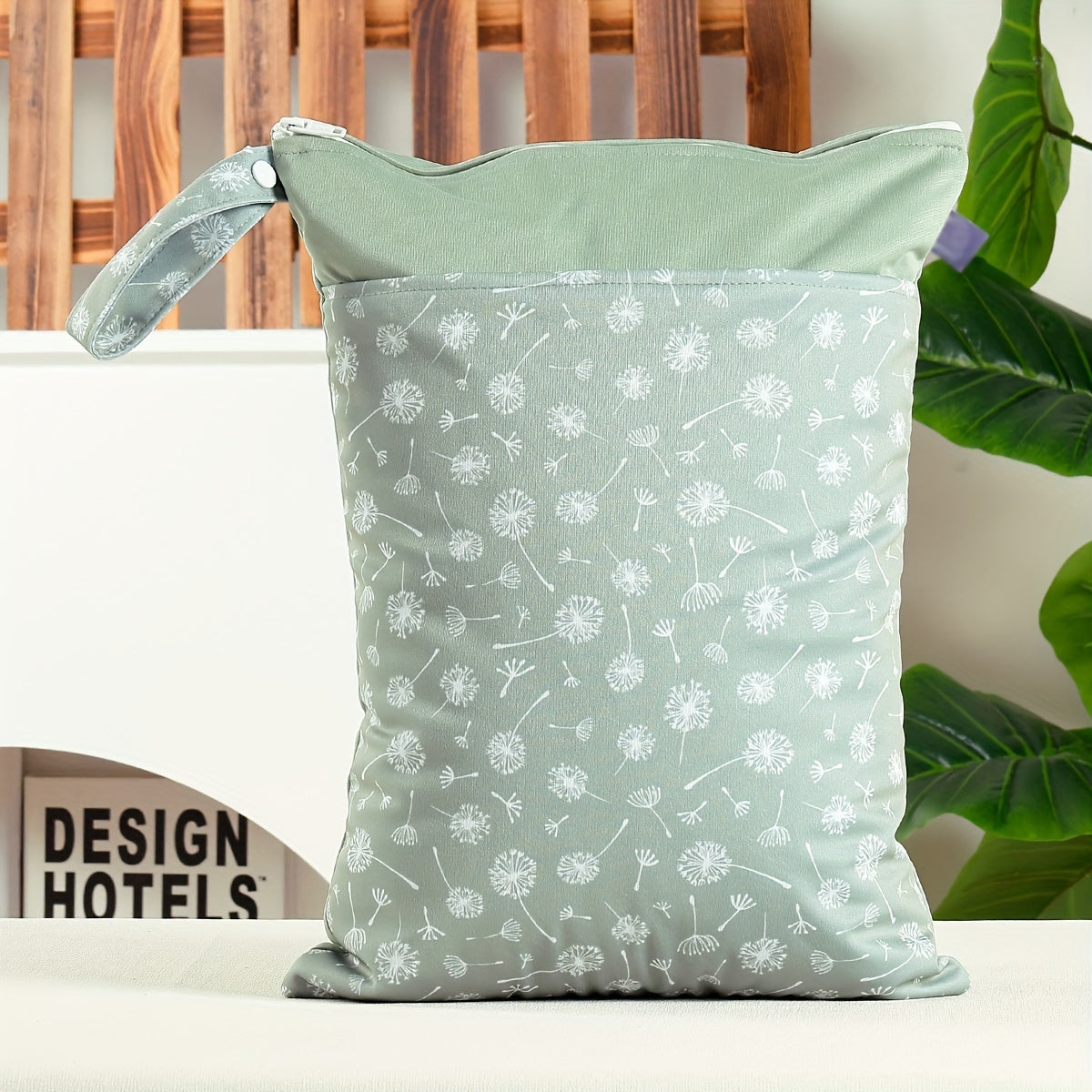 Водонепроницаемая сумка для влажных и сухих вещей - прочный полиэстеровый мешок с молнией для пляжа, бассейна, спортзала, путешествий - подходит для детей от 14 лет и старше, 1 штука