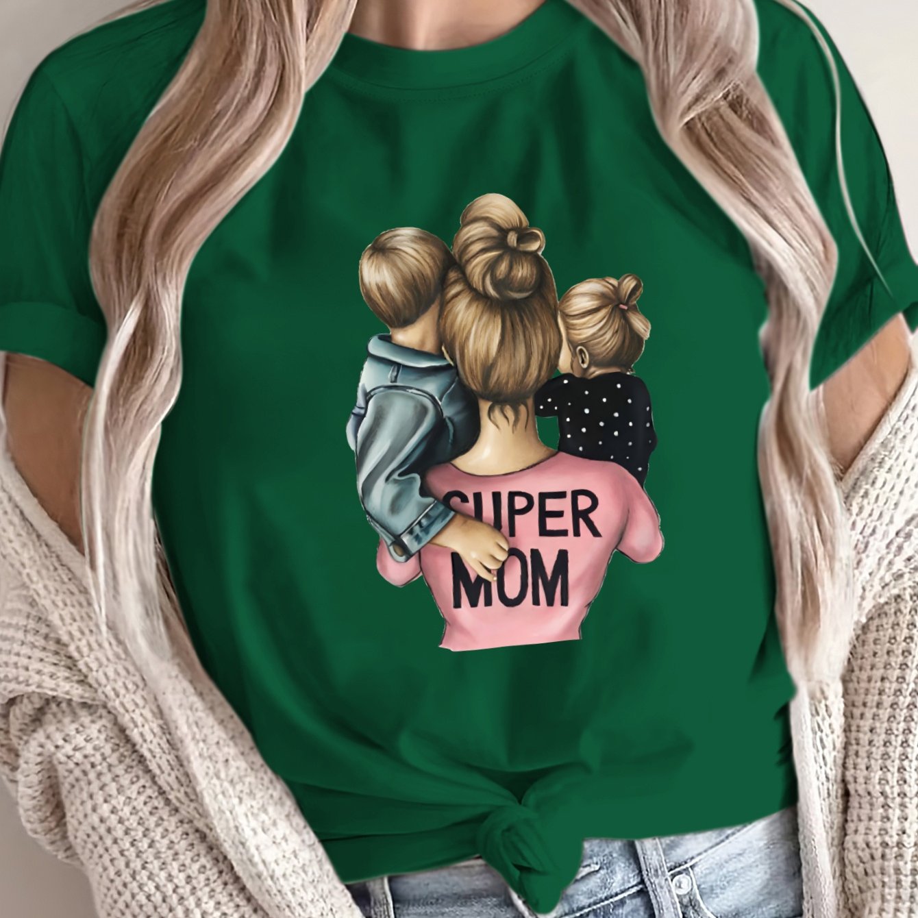 Camiseta suelta para mujer de gran tamaño, transpirable, casual, de manga corta, para verano