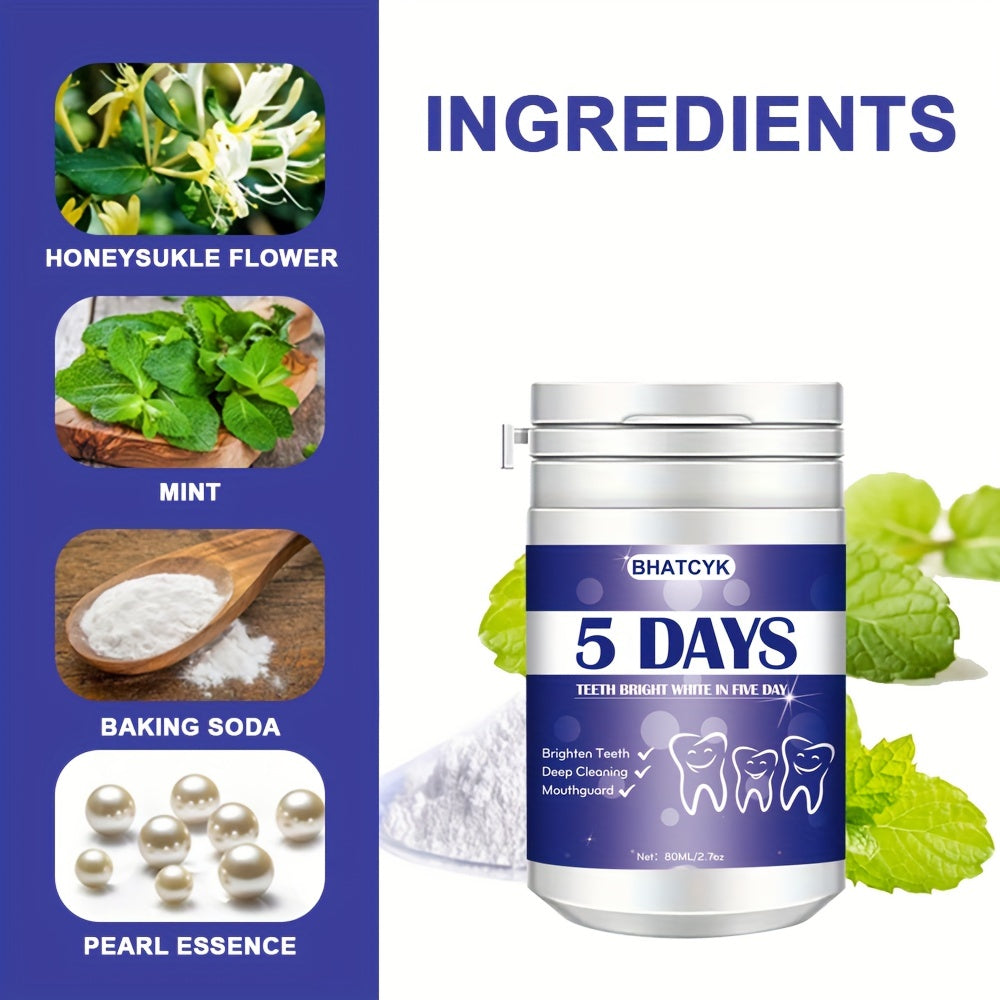 2pcs Teeth Cleaning Powder for Deep Cleaning and Fresh Breath