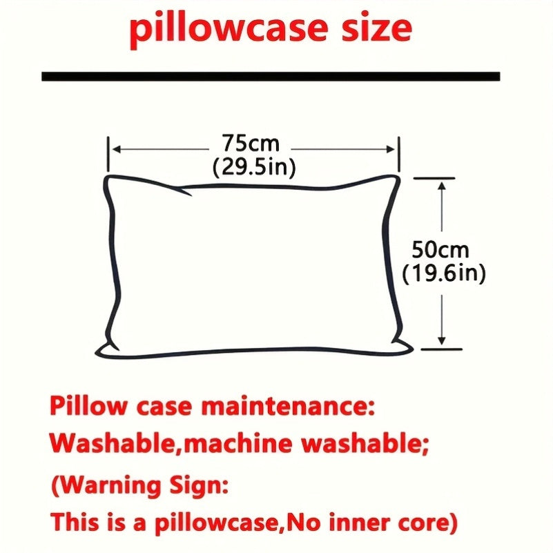 Fundas de almohada con estampado geométrico, microfibra transpirable, lavable a máquina, con cierre de sobre, set de 2