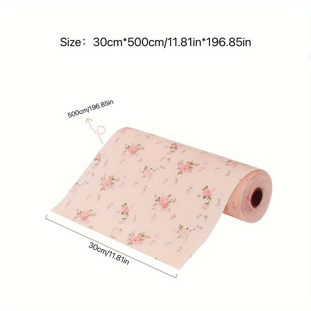 Водонепроницаемый и влагостойкий напечатанный коврик для шкафа. Нескользящий и маслостойкий коврик для ящиков шкафов, хранения обуви и организации пространства на кухне.