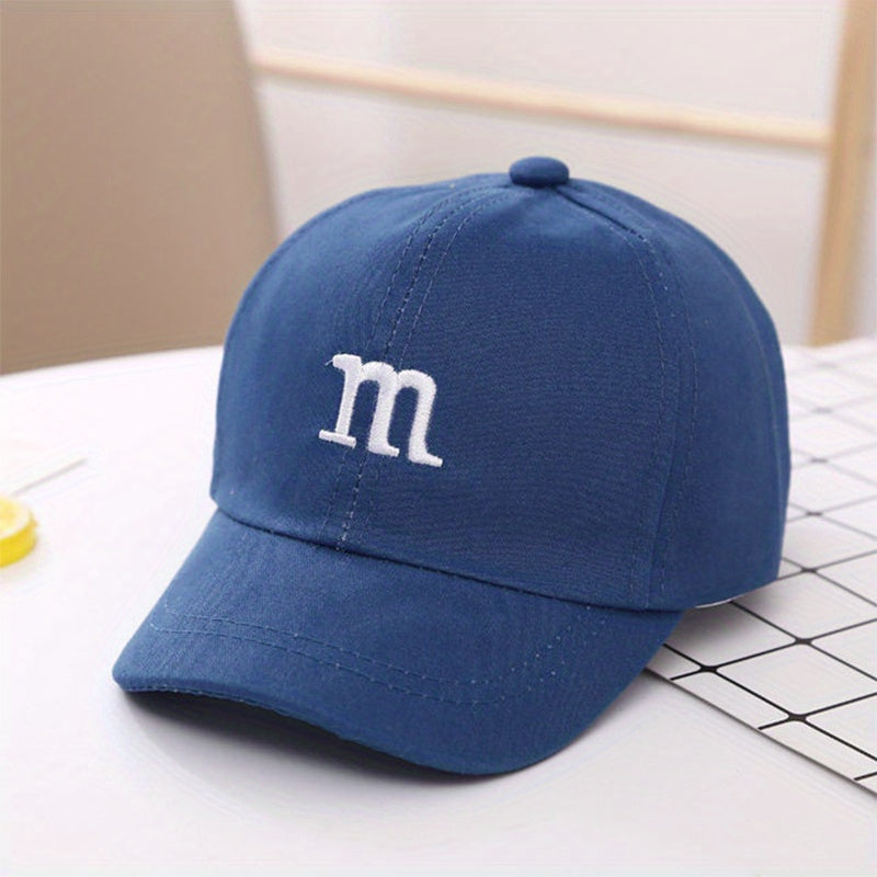 Children's Cotton Baseball Cap for Boys and Girls Adjustable Sun Protection All-Season
