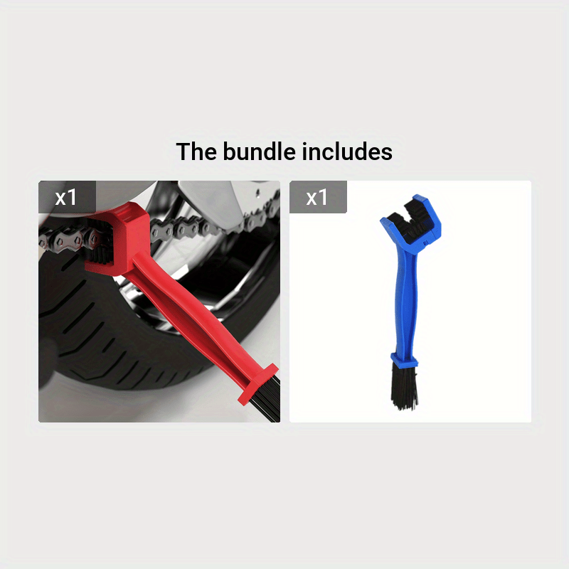 Motorcycle Chain Brush Durable Cleaning Tool for Motorcycle Chains
