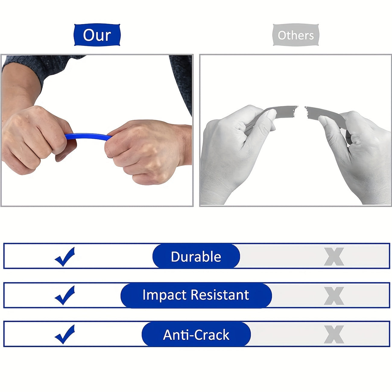 12-Piece Auto Trim Removal Tool Kit Impact-Resistant Plastic Interior Panel Pry Bars
