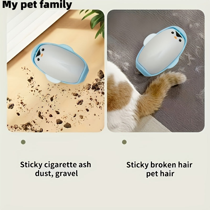 Washable Pet Hair Remover Brush for Dog and Cat Fur on Clothes and Car Seats