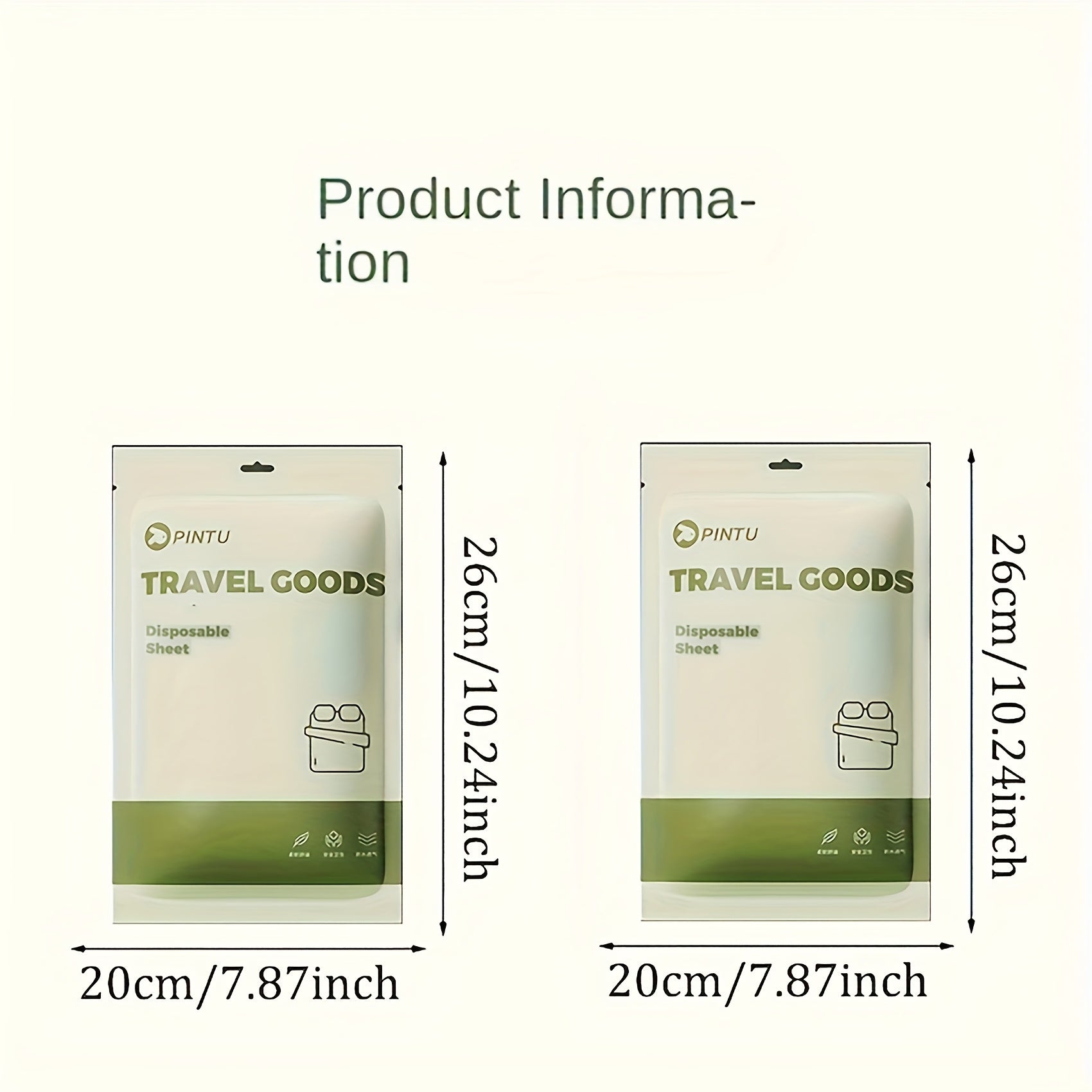 Disposable Bed Sheets Pack Reusable Thick Material for Hotels Travel and Allergy Protection