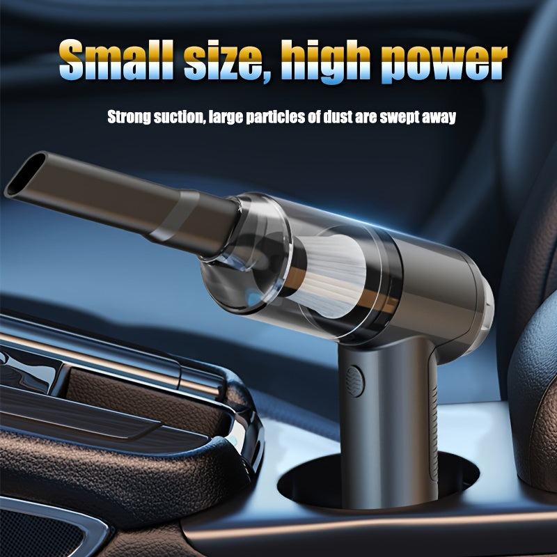 Ручной автомобильный пылесос на литий-ионной батарее, портативный мини-сосущий