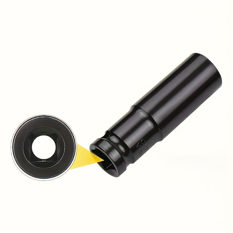 10 Piece Socket Set 1/2 Inch Assortment Kit Hexagon Long Sockets for Automotive