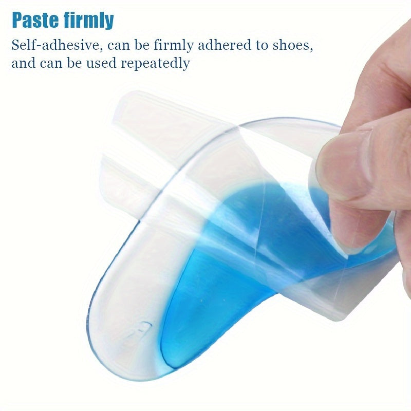 Silicone Arch Support Insoles Washable Reusable for Shoes and Boots