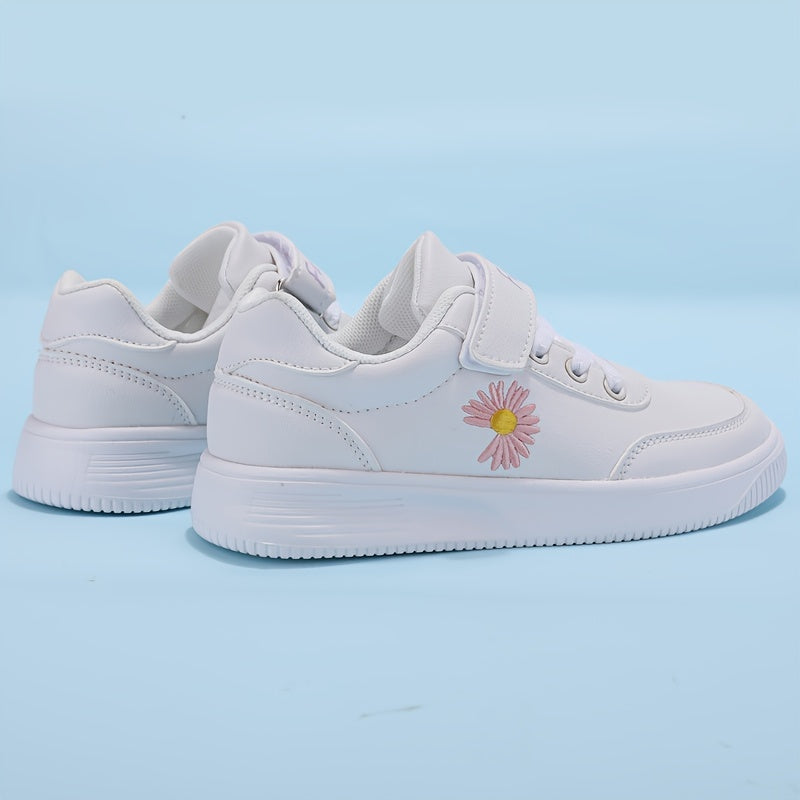 Kids' Floral Fashion Sneakers Lightweight Non-Slip Easy On/Off Straps EVA Sole