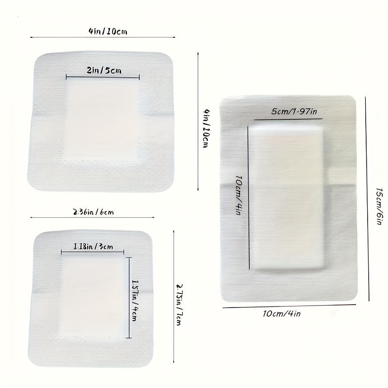 Adult Non-Woven Wound Dressing Pads Assorted Sizes Breathable Strong Absorption