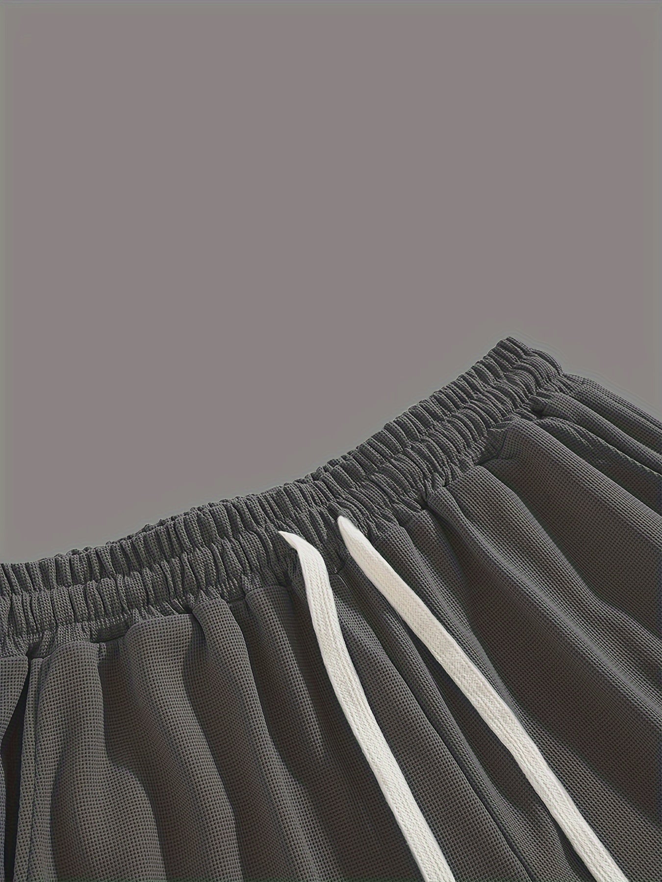 Men's 3-Piece Casual Sports Set Polyester Breathable Summer Workout Outfit