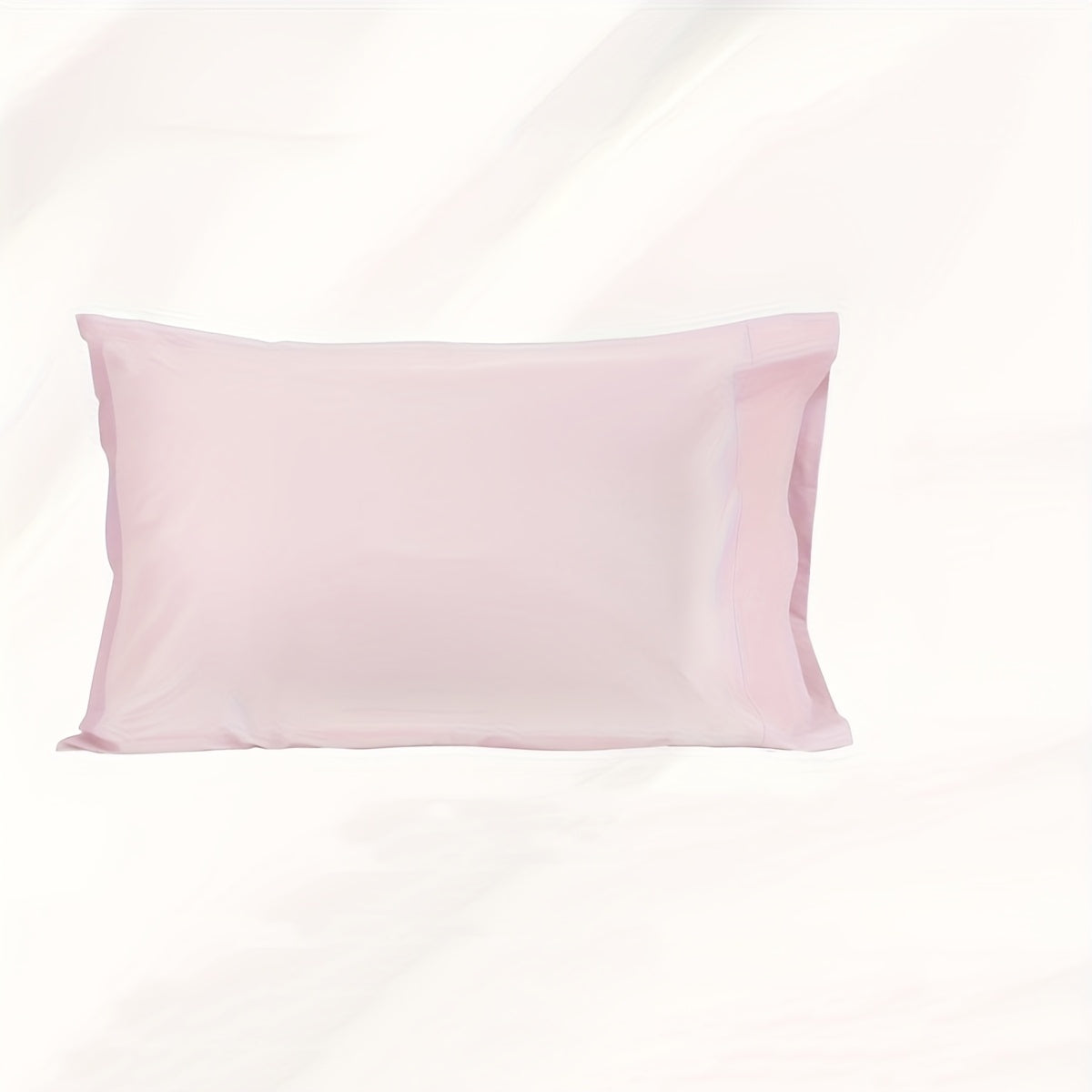 Standart o'lchamdagi organik yostiq qopqog'i, konvert yopilishi, 80-taqsimlangan to'qima - Yumshoq va nafas oladigan - Ranglar mavjud: Khaki, Bej, Burgundi, Dengiz ko'k.