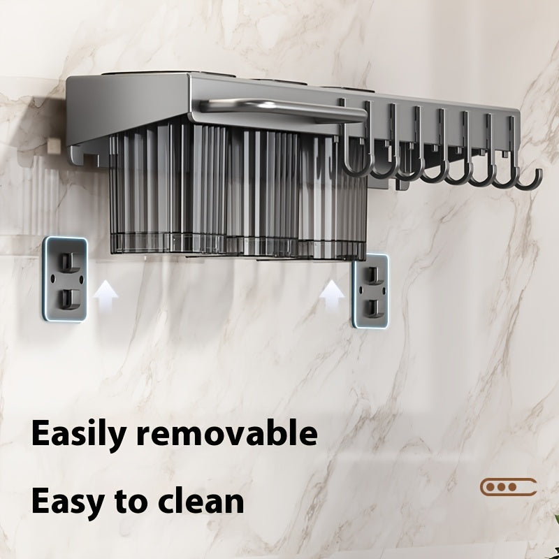 Organizador de almacenamiento para herramientas de cocina, soporte de pared para utensilios y cuchillos