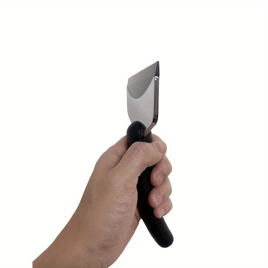 Raspador de nieve y hielo para coche de acero inoxidable unisex con mango ergonómico