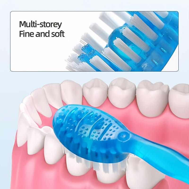Disposable Mini Toothbrush Stick Pack With Toothpaste, Floss and Picks