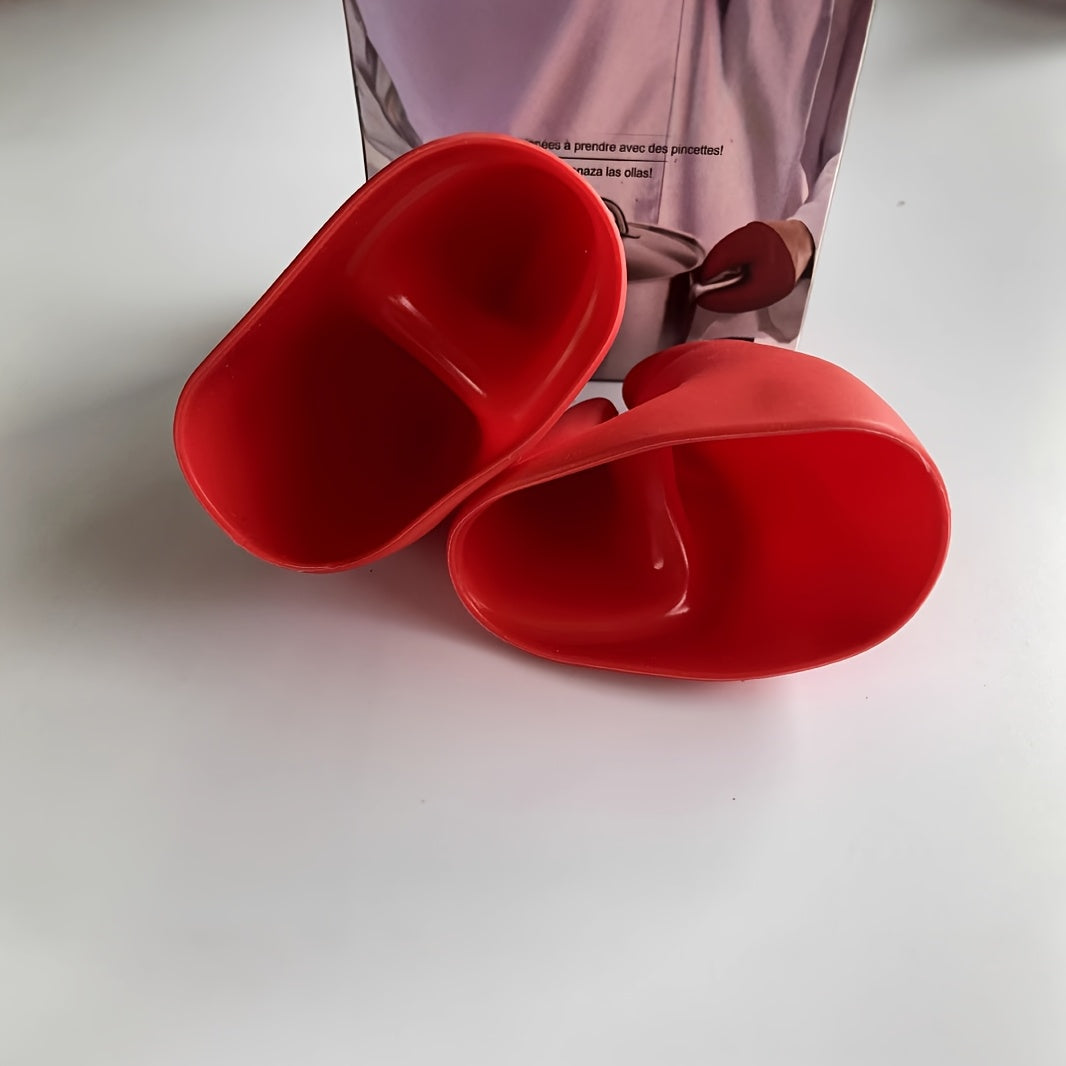 Набор силиконовых щипцов для кастрюль в виде клешней Красного Лобстера, термостойкие перчатки для использования на кухне, изготовленные из материала, не контактирующего с пищей, идеальны для готовки.