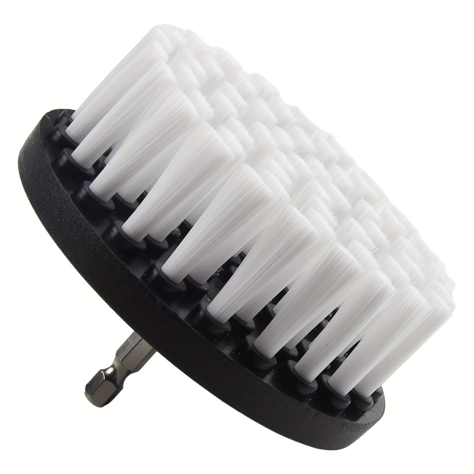 360-Degree Cleaning Brush for Drill, Soft Bristle, Reusable, Durable
