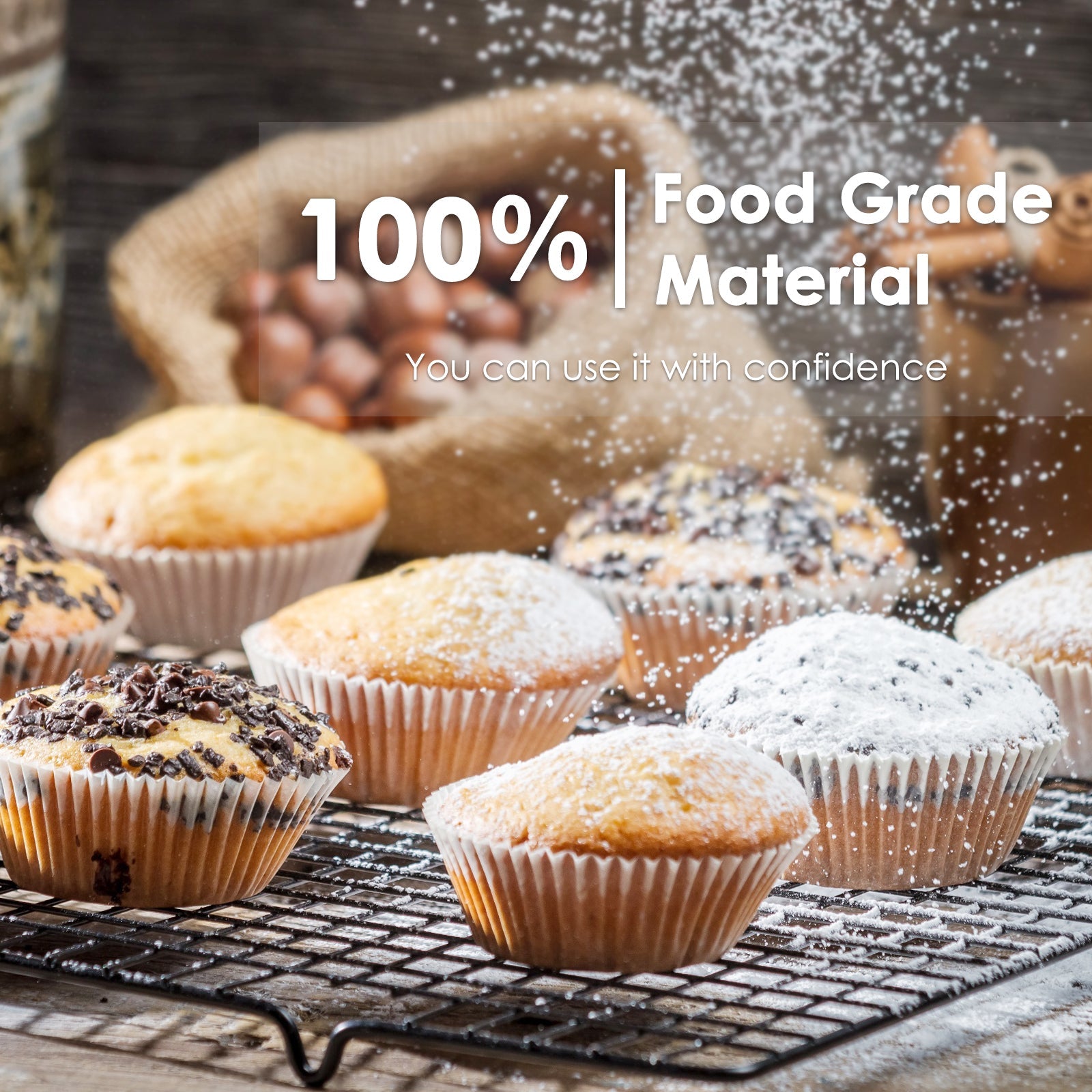 Stainless Steel Cooling Rack Non-Stick for Baking Bread Cake Biscuit