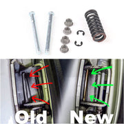 Complete Door Hinge Pin Kit with Spring and Bushing for Cars